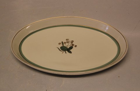 Hjertegræs #884 Royal Copenhagen 884-9499 Oval fad 23 cm