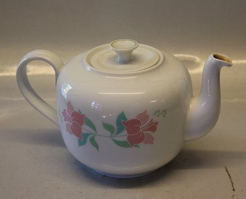 Fleur Pink /Rosa Modern B&G Pattern 657 Large tea pot 15 x 25.5 cm 
