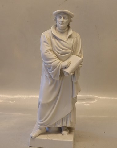 Martin Luther Bisquit figur 31 cm Eneret Bing & Grøndahl