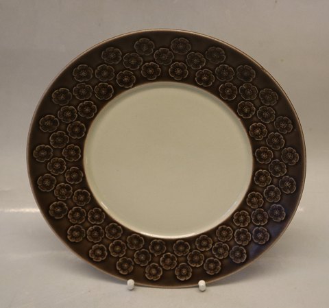 326 Luncheon Plate 21 cm / 8.25" (026) Umbra Brown Azur Nissen Kronjyden B&G 
Quistgaard  Stoneware