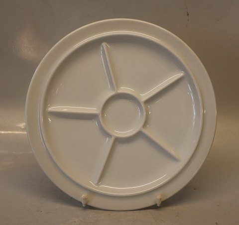 HANK 736 Cabaret tallerken 5 rum om midte 25 cm Bing & Grøndahl