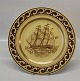 Marine Plates  Friggjo Norway 28 cm Old Danish Marine Ships