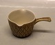 012 Small butter gravy pitcher with handle 6 x 9 x 13 cm Bing & Grøndahl Relief 
Quistgaard for B&G / Nissen Kronjyden Stoneware