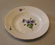 B&G Blue Anemone  white porcelain 028 a Cake plate 15.5 cm