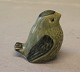 Knud Basse Green glazed sparow 7.5 x 7.5 cm
 Knud Basse Danish Art Pottery Ceramics