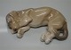 Royal Copenhagen figurine 0781-1238 Sleeping dachshund Designed by Knud Kyhn 
1906 8 x 20 cm
