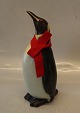 Knabstrup Penguin "Pondus" 27 cm Ceramic Money Box for "Den Danske Bank"